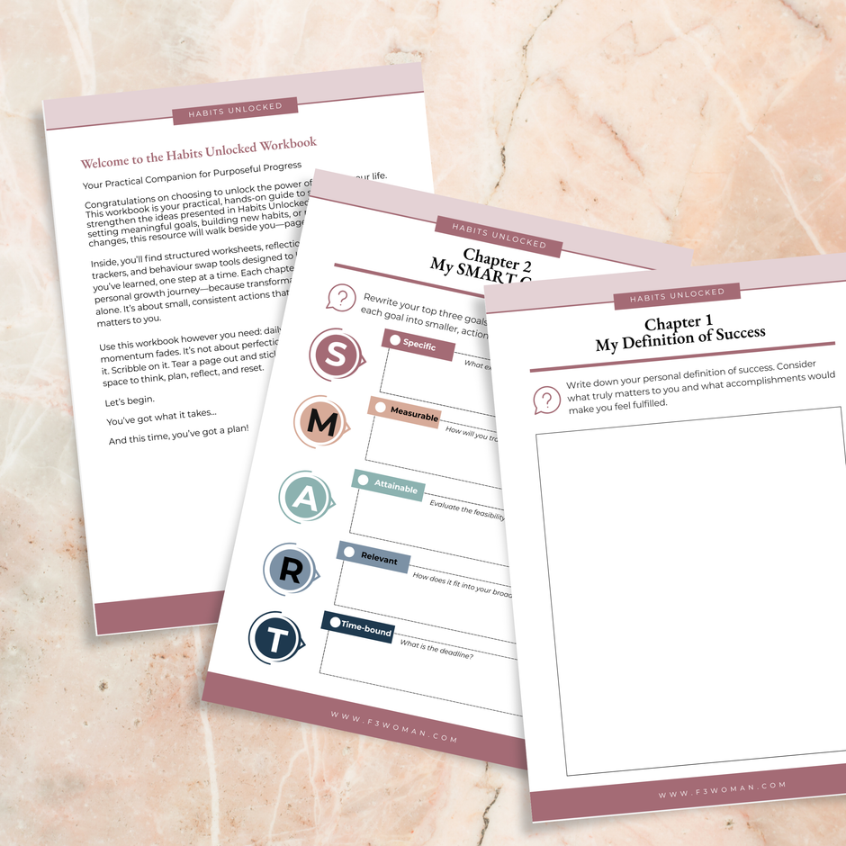 Habits Unlocked Workbook