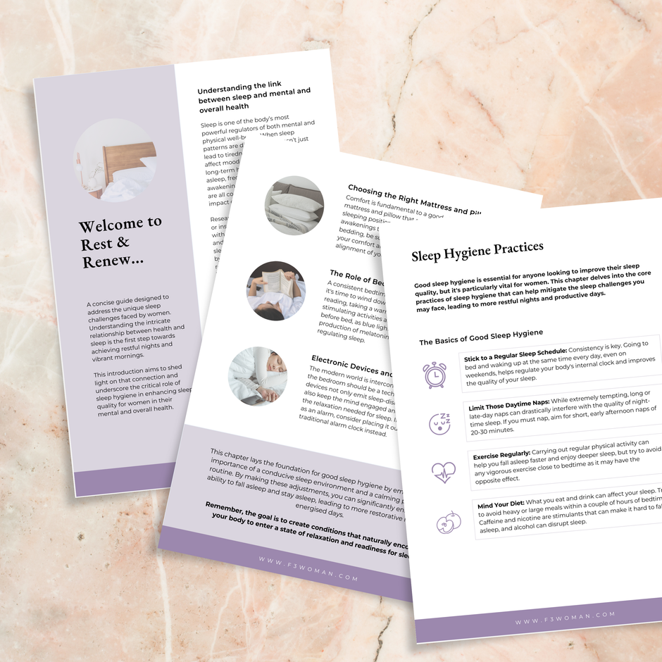 Rest And Renew Sleep Guide