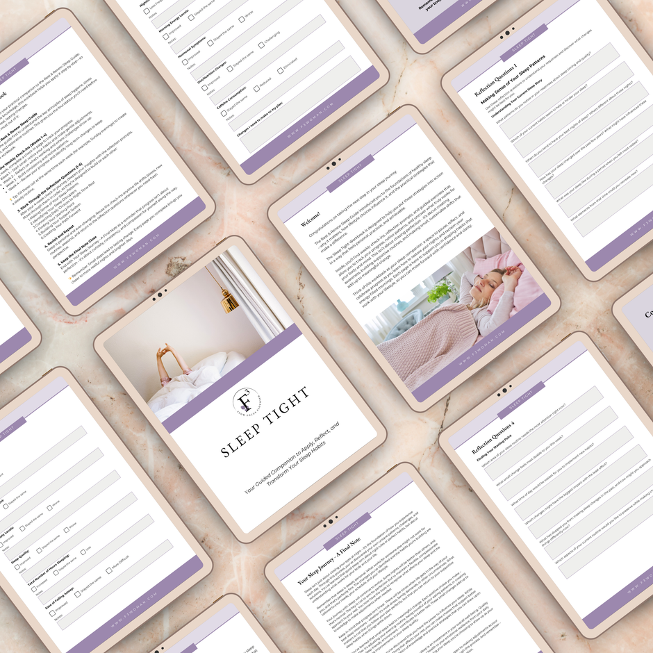 Sleep Tight Workbook: Companion to Rest & Renew
