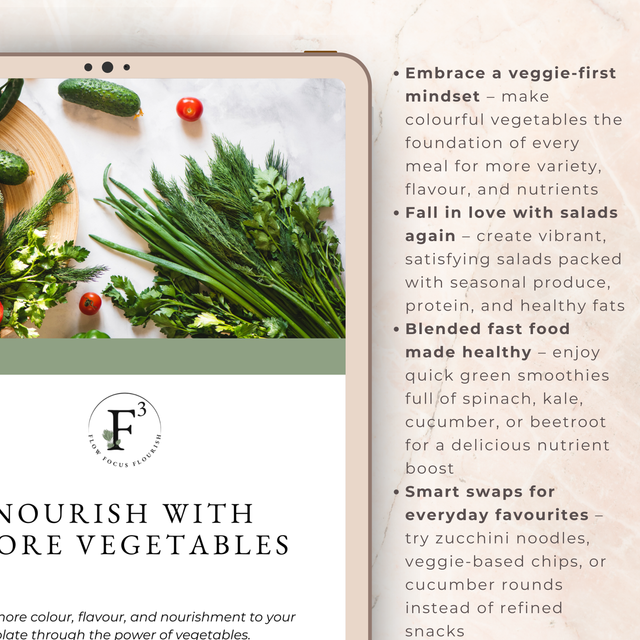 Nourish with More Vegetables