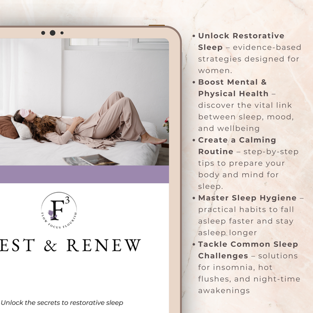 Rest And Renew Sleep Guide